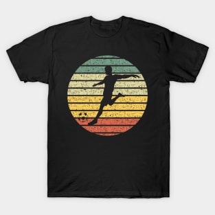 Vintage Football silhoutte T-Shirt